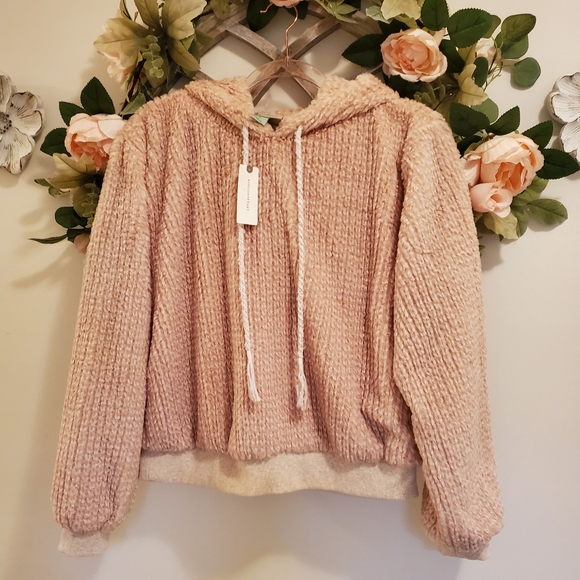 Anthropologie Tops - Saturday sunday Anthropologie sherpa hoodie